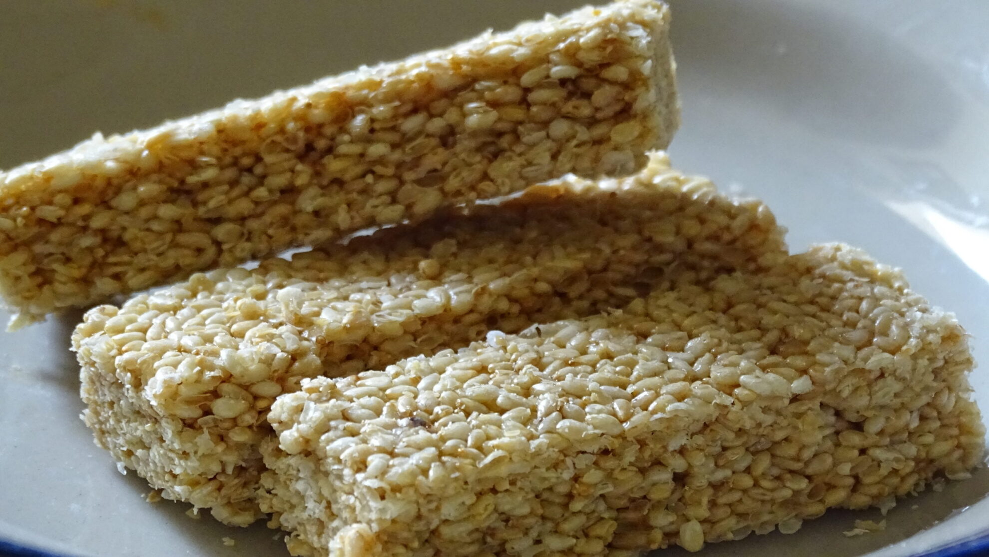Gluten-free homemade Sesame Energy Bar