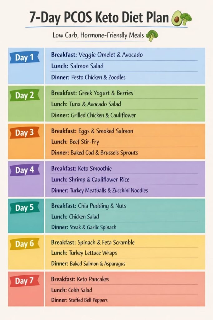 PCOS Keto Diet Plan