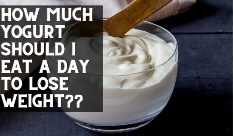 Yogurt should I eat a day to lose weight