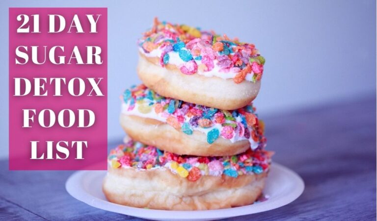 21 Day Sugar Detox Food List