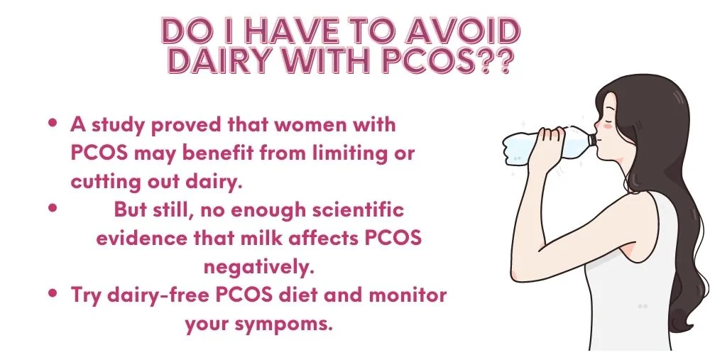 Do you have to avoid dairy on PCOS diet?