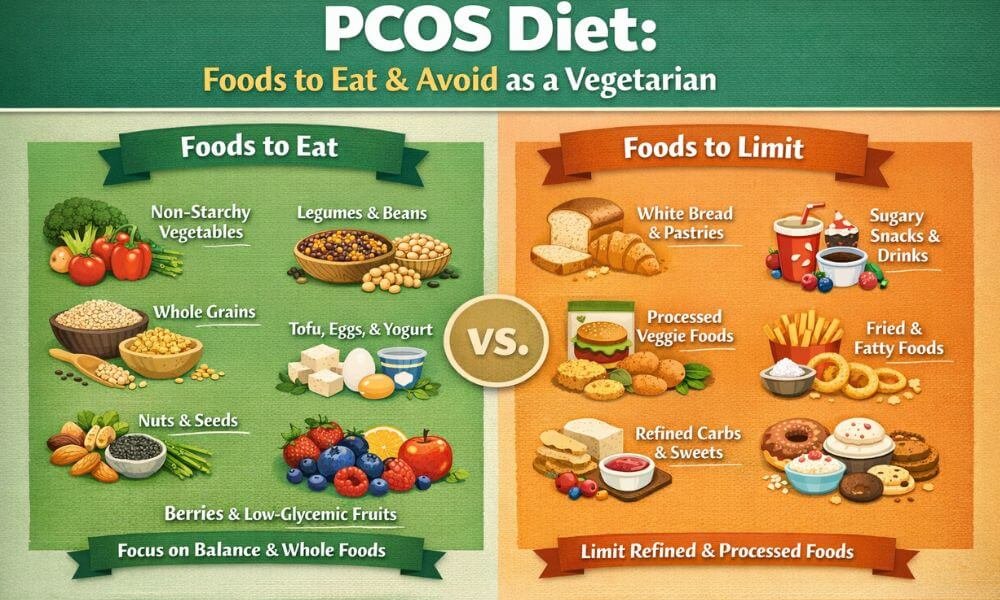 PCOS Vegetarian Diet Plan PDF