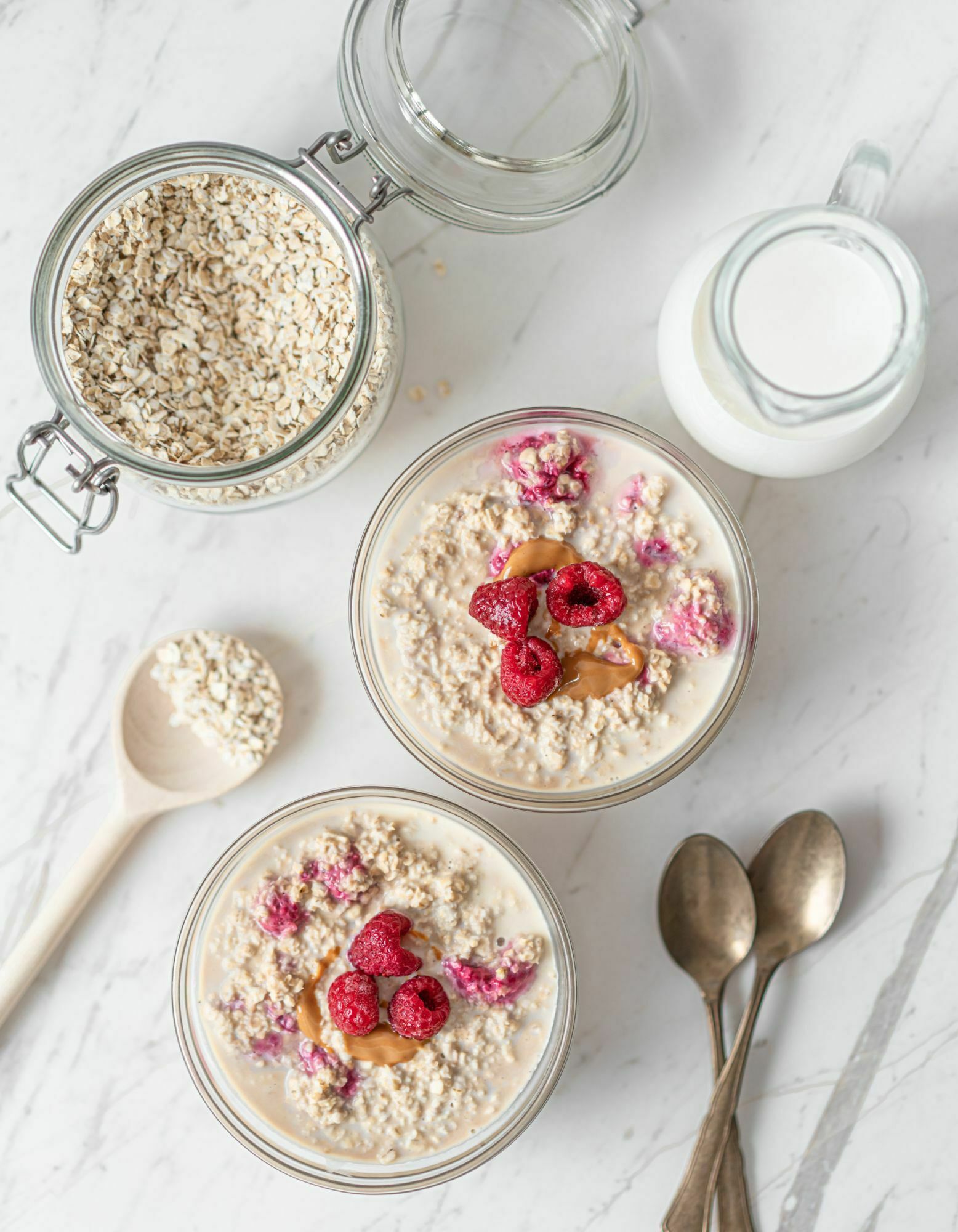 Healthy Overnight Oats Recipe For Weight Loss Peanut Butter