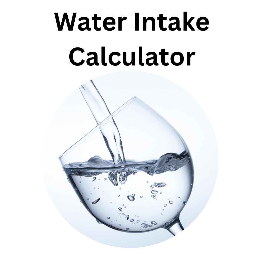 Hydration Calculator Based on Weight