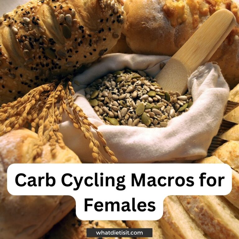 Carb Cycling Macros for Female; The Ultimate Guide
