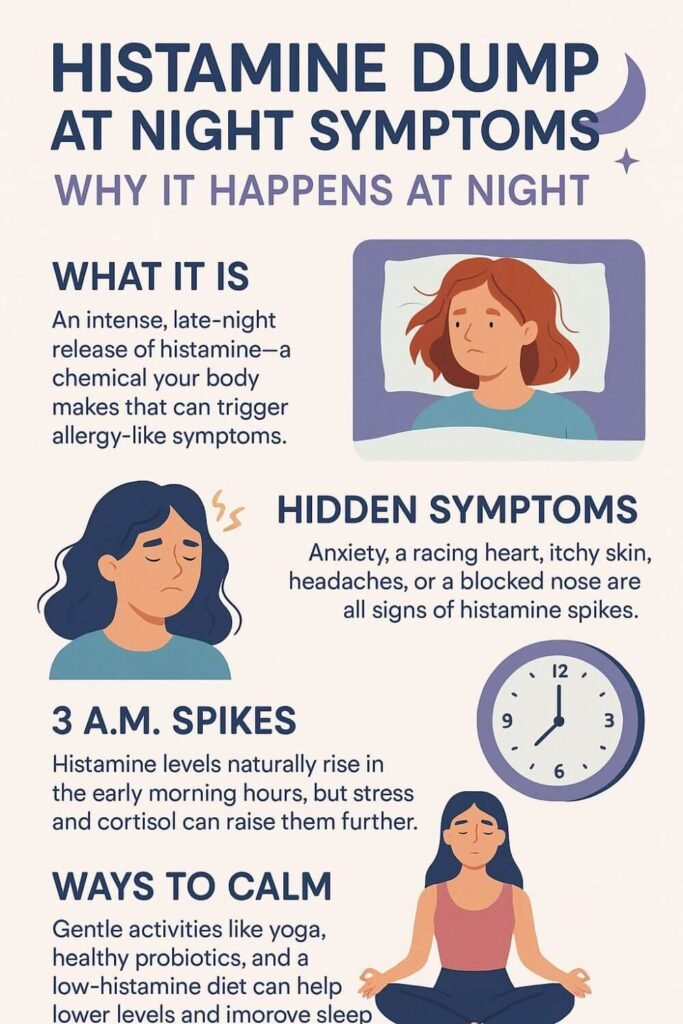 Histamine Dump at Night Symptoms