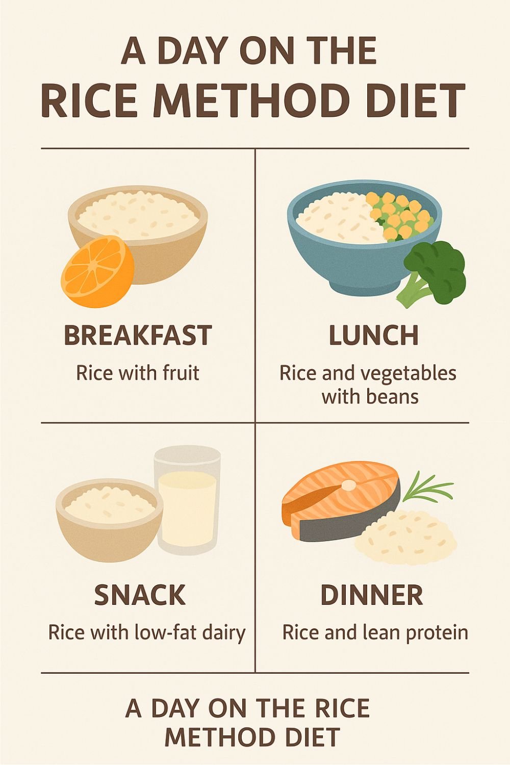 Live Off Rice Rice Method Diet Menu - What Diet Is It