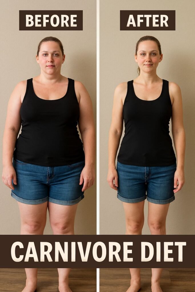 carnivore diet results before and after