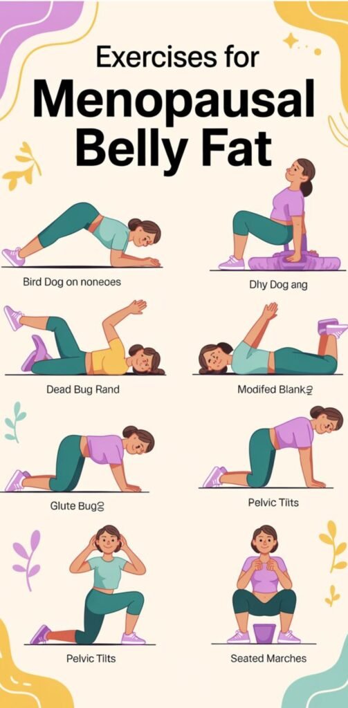 Menopausal Belly Fat Workout