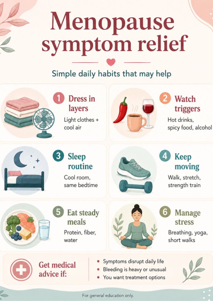 Menopausal Symptoms Relief