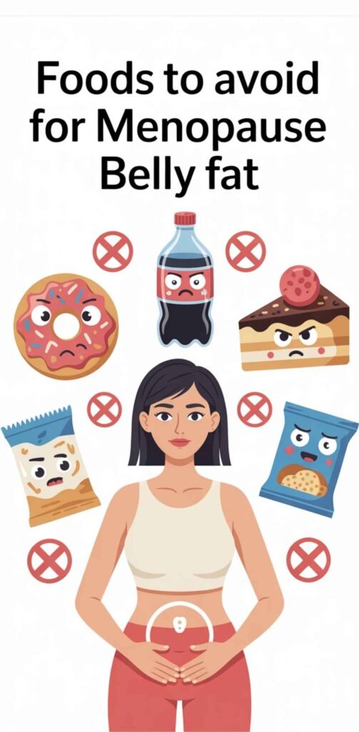 Foods to Avoid for Menopause Belly Fat