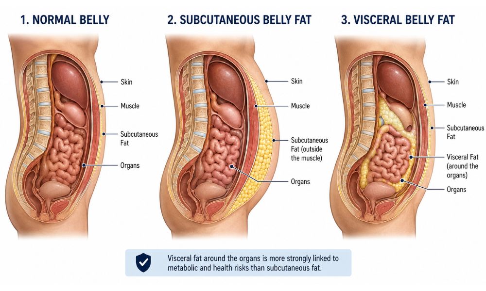 Cortisol Belly