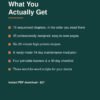 The After Plan - What You Actually Get The After Plan - What You Actually Get